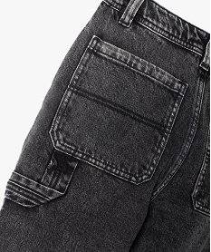 jean garcon coupe large delave gris jeansD555401_3