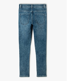 jean garcon coupe skinny coloris delave bleu jeansD555501_3
