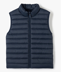 blouson matelasse sans manches garcon bleu blousons et vestesD557701_1