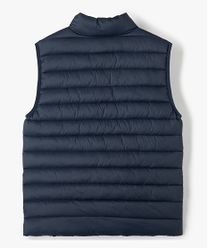 blouson matelasse sans manches garcon bleu blousons et vestesD557701_3