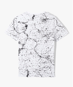 tee-shirt garcon a manches courtes a motifs tachetes imprimeD557901_4