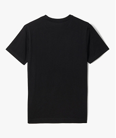 tee-shirt garcon a manches courtes motif skateboard noirD558101_3