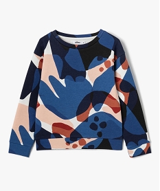 TEE-SHIRT VERT SWEAT MULTICOLORE:40921500181-Coton////