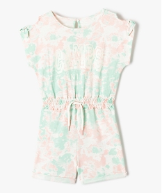 GEMO Combishort fille effet tie and dye - Camps United Multicolore