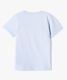 tee-shirt garcon avec motif en sequins reversibles bleu tee-shirtsD598001_4