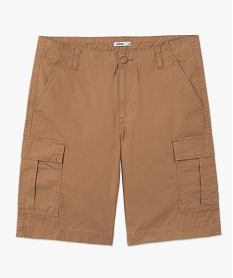 bermuda cargo en toile homme beigeD605301_4