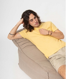 TEE-SHIRT AOP 3 TEE-SHIRT JAUNE:40179541831-Coton////