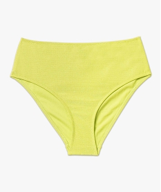 bas de maillot de bain femme forme culotte haute vert bas de maillots de bainD615701_4