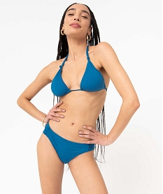 bas de maillot de bain femme forme culotte bleu bas de maillots de bainD615801_3