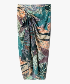 pareo a motif jungle femme multicolore vetements de plageD623401_1