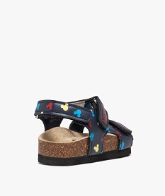 sandales bebe garcon a motifs mickey mouse - disney bleu sandales et nu-piedsD636901_4