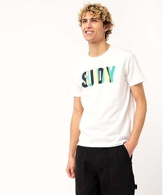 NU-PIED NOIR TEE-SHIRT BLANC:40179541834-Coton////