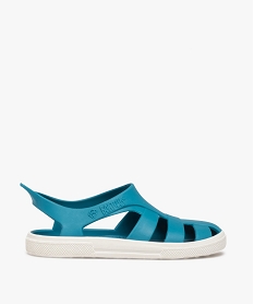 GEMO Sandales de plage fille extra souples - Boatilus bleu standard