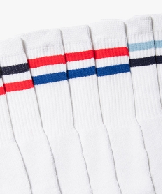 chaussettes de sport homme (lot de 8) blanc standardD649301_2