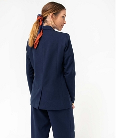 veste femme fermeture croisee avec boutons fantaisie bleu vestesD654001_3