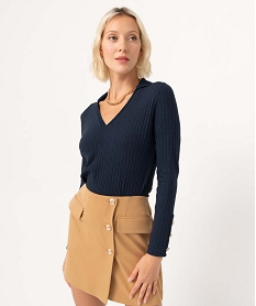 TOILE VERT TEE-SHIRT NAVY BLAZER:40289570745-Polyester////