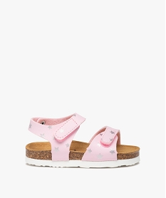 CHAUSSURE PLAT GREY NU-PIED ROSE:30111120051-Synthetique/Cuir/Elastomere/Textile/
