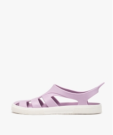 sandales de plage fille extra souples - boatilus violet tongs et plageD675101_3