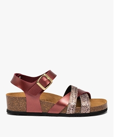 SANS GENRE GOLD NU-PIED ROUGE:30381120411-Synthetique/Cuir vac lwg br/Eva/Textile/