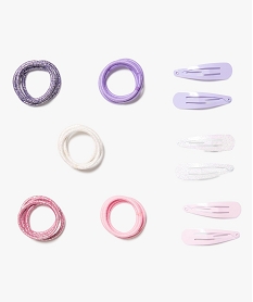 accessoires cheveux pailletes fille (26 pieces) violet standardD685901_1