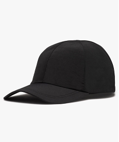 casquette homme en toile legere unie noir standardD690101_1