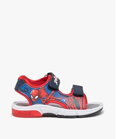 sandales sport garcon a double scratch imprime super heros - spiderman bleuD706201_1