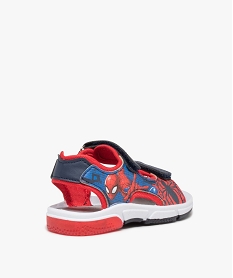 sandales sport garcon a double scratch imprime super heros - spiderman bleuD706201_4