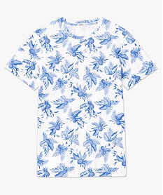tee-shirt homme a manches courtes motif tropical imprime tee-shirtsD711701_4