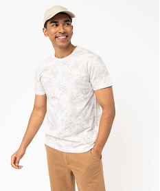 SABOT ROSE TEE-SHIRT IMPRIME FEUILLA:40179541900-Coton////