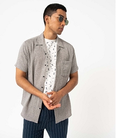 NU-PIED MARRON TEE-SHIRT IMPRIME:40179541902-Coton////