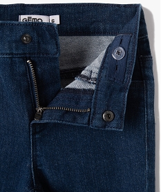 pantacourt fille en jean coupe slim bleu pantacourtsD839801_2