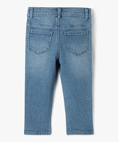 pantacourt en jean coupe slim fille gris pantacourtsD839901_4