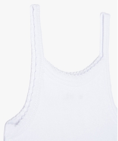 bodies bebe a bretelles (lot de 3) 100 coton biologique blanc body bretellesD869801_2