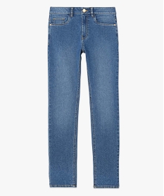 jean femme coupe slim taille haute – longueur l26 bleu taille hauteD908101_4