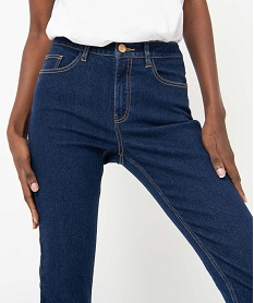 jean femme coupe slim taille haute - l30 bleu standard taille hauteD908201_2