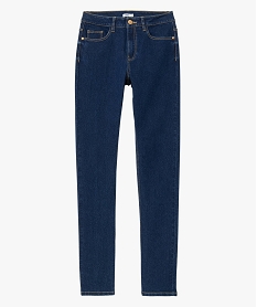 jean femme coupe slim taille haute - l30 bleu standard taille hauteD908201_4