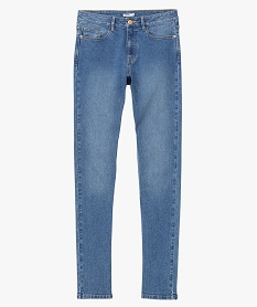 jean taille haute femme – longueur l30 bleu taille hauteD908301_4