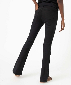 jean grande longueur coupe bootcut femme – l30 noir pantalonsD909401_3
