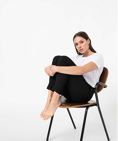 GEMO Pantalon femme coupe Slim - L26 kaki vif