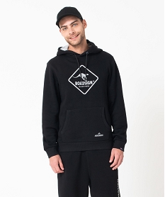 sweat a capuche en molleton homme - roadsign noirD916901_1