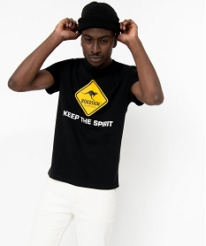 SANS GENRE NOIR TEE-SHIRT NOIR:40179541913-Coton////