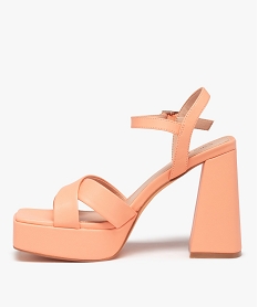 sandales femme unies a talon flare haut beige sandales a talonD932101_3