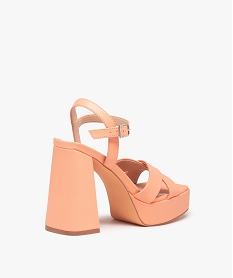 sandales femme unies a talon flare haut beige sandales a talonD932101_4