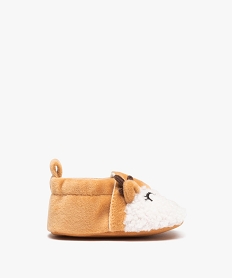 GEMO Chaussons de naissance bébé garçon en forme danimal beige standard