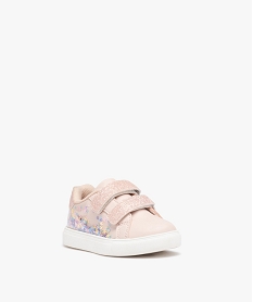 basket avec details pailletes bebe fille rose baskets et tennisD939501_2