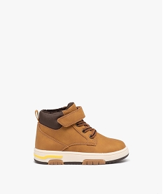 GEMO Boots doublé fermeture scratch bébé garçon Orange