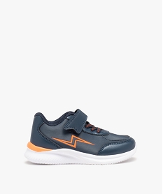 BOTTE NOIR CHAUSSURE SPORT MARINE/ORANGE:30120770270-Pu (polyurethan/Polyester/Eva/Polyester/