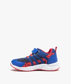 baskets en toile avec semelle clignotante garcon - spiderman bleu basketsD944001_3