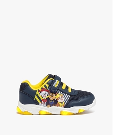 PANTALON ECRU CHAUSSURE SPORT NAVY / JAUNE:30120770279-Pu (polyurethan/Polyester/Tpr/Polyester/