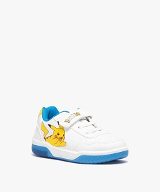 baskets garcon pikachu a semelle lumineuse - pokemon blancD944501_2